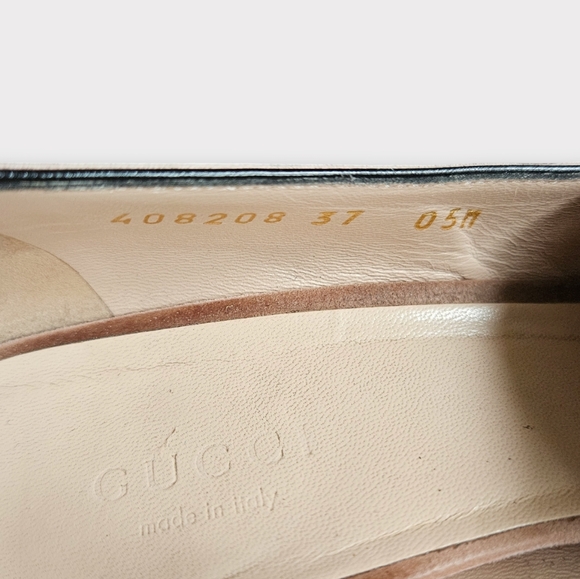Gucci GG Marmont Light Pink Suede  Loafer Heels - Picture 9 of 10